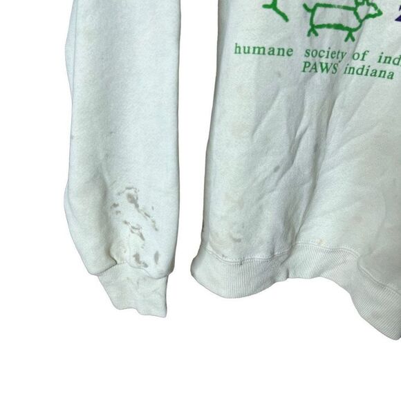 VTG Indianapolis Humane Society Crewneck 2XL - Picture 6 of 6